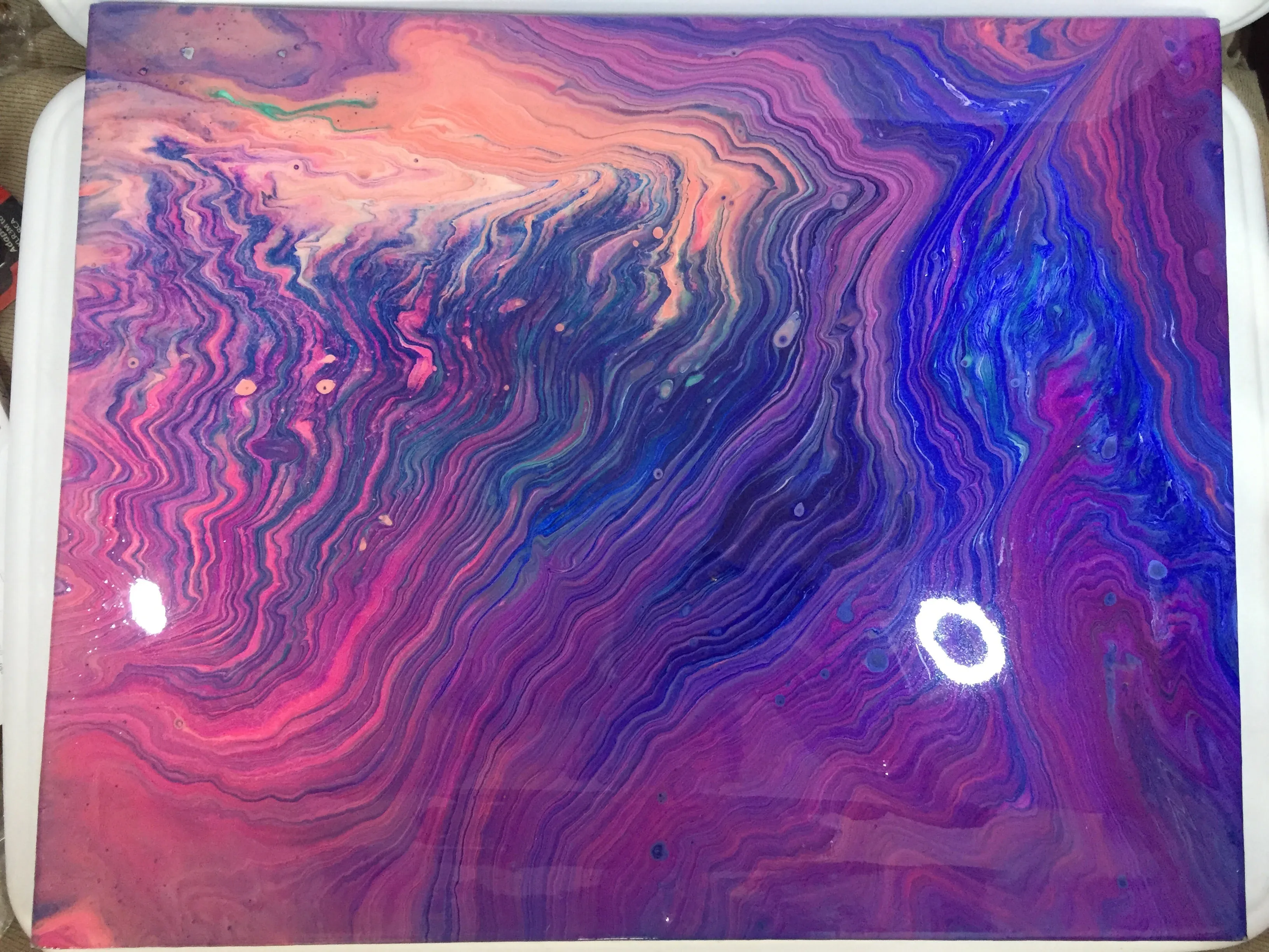 16x20in Colorful Canvas