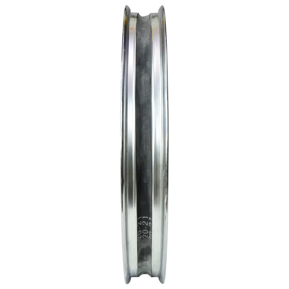 21" X  2.15" Chopper Spool Wheel 3/4" Bearings - Chrome