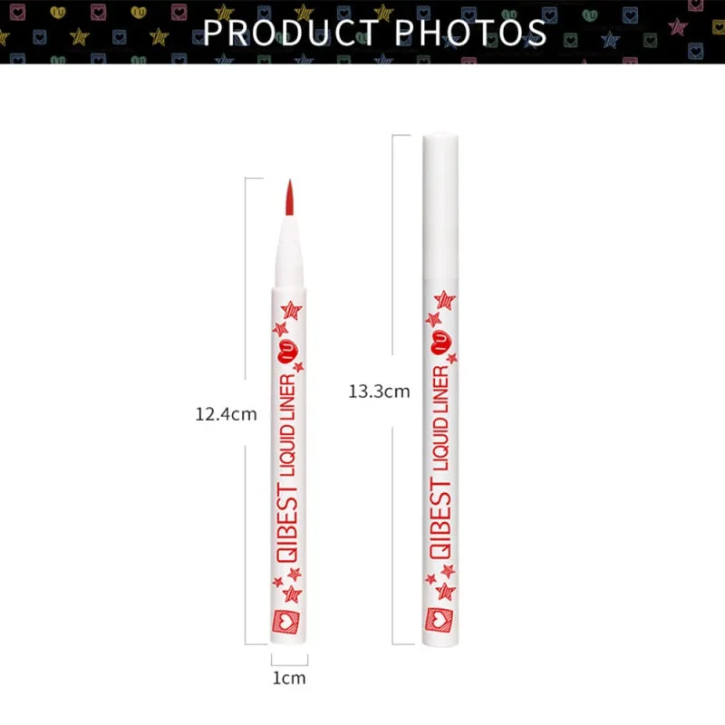 24 Colorful Liquid Eyeliner Pen