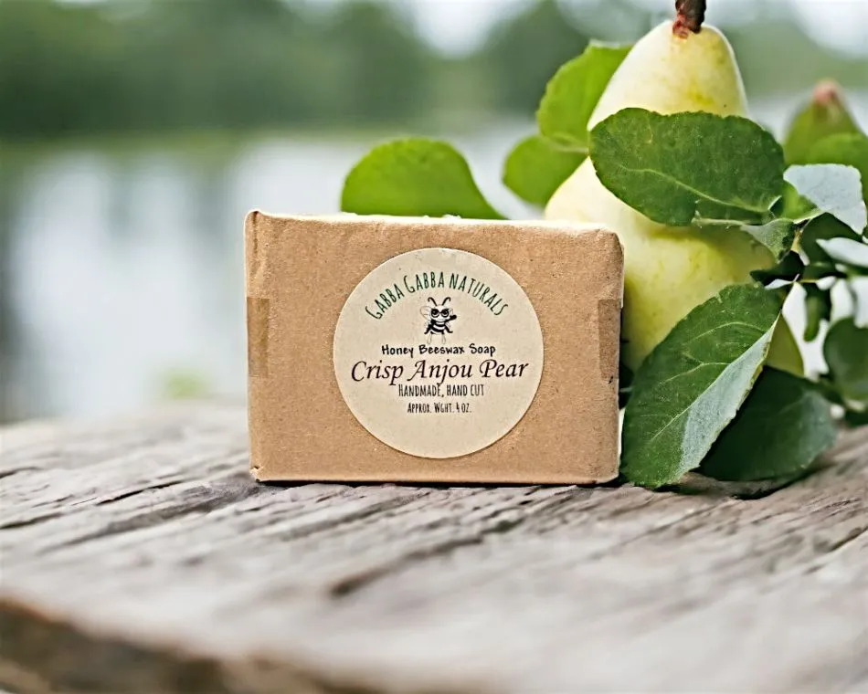 All Natural Honey Beeswax Bar Soap