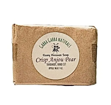 All Natural Honey Beeswax Bar Soap