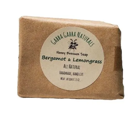 All Natural Honey Beeswax Bar Soap