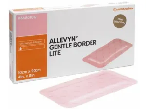 Allevyn Gentle Border Lite Dressings 10cm x 20cm