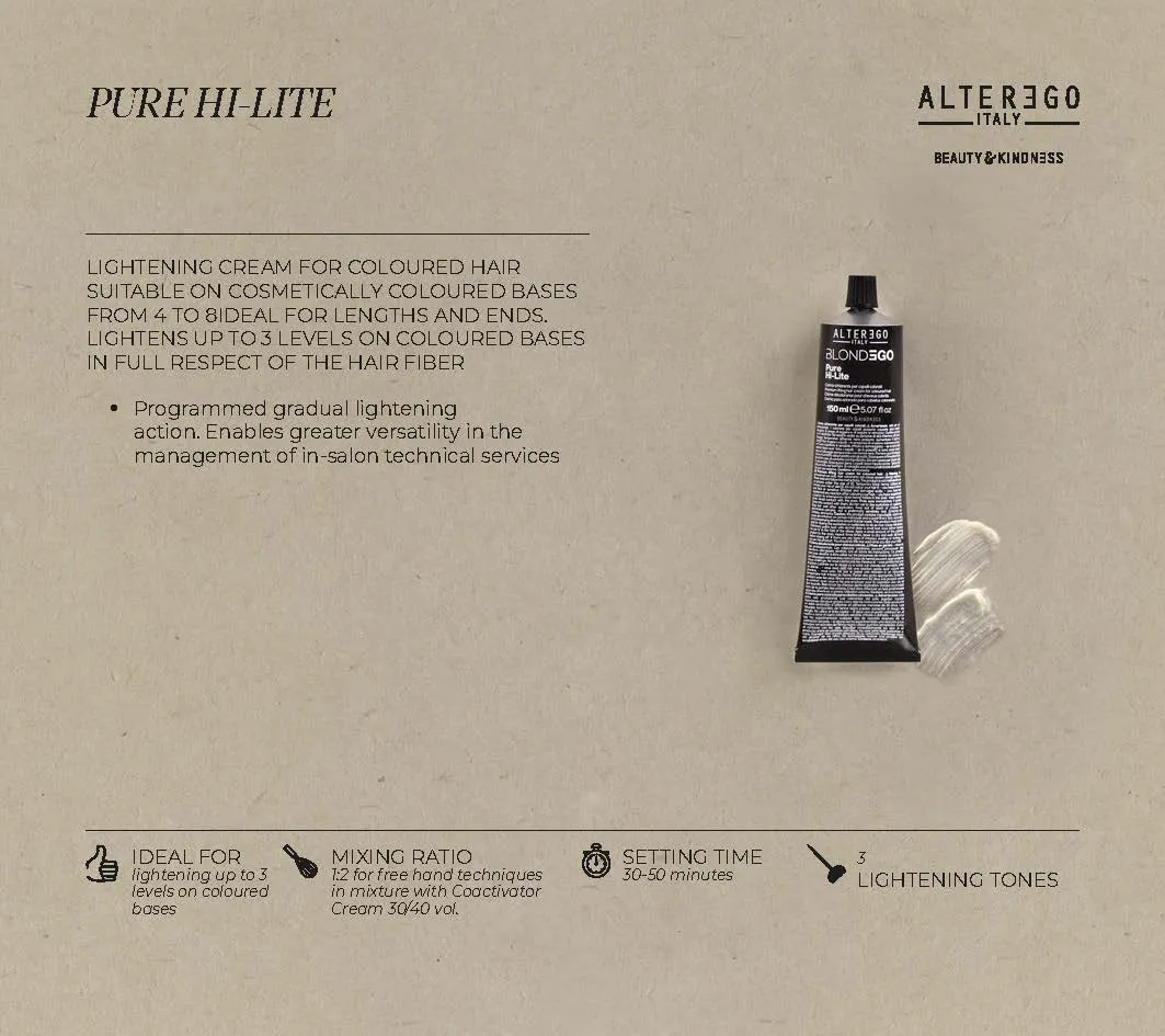 ALTER EGO ITALY - BlondEgo Series - Gentle Protective Lightener