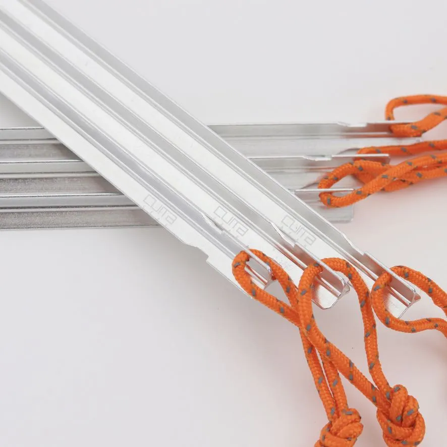 Aluminium storm pløk 6 stk - Cuma Gear