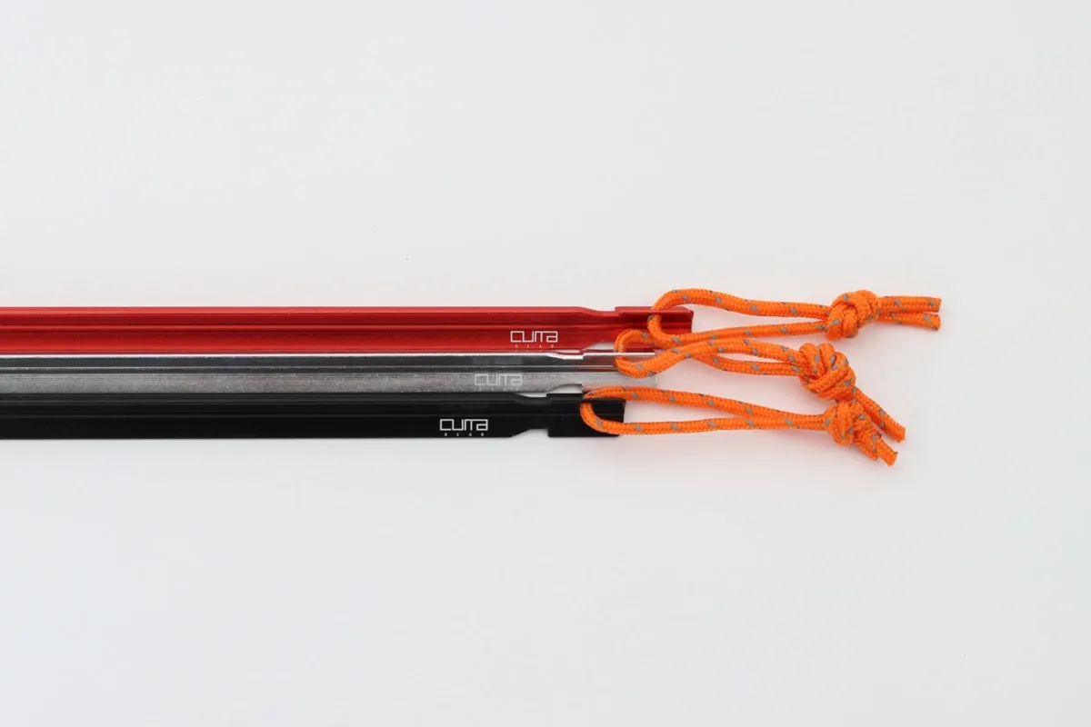 Aluminium storm pløk 6 stk - Cuma Gear