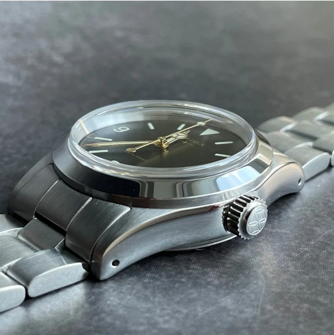 Armida A6 36mm silver printing and hands Watch