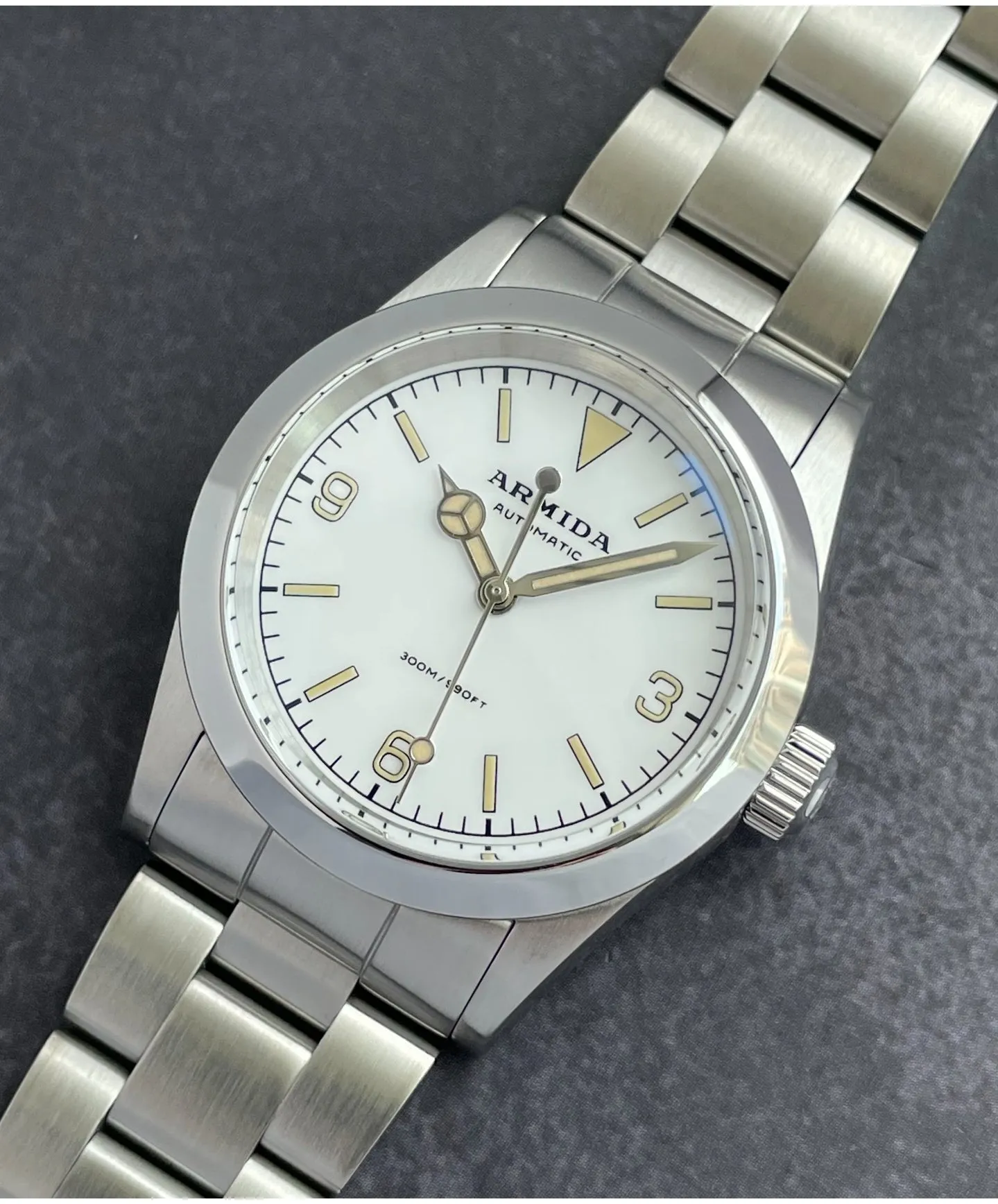 Armida A6 White dial 36mm Watch