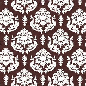 a|s shimmer damask cardstock - french roast