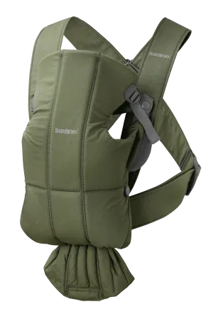 Baby Bjorn Baby Carrier Mini Woven (Dark Green)