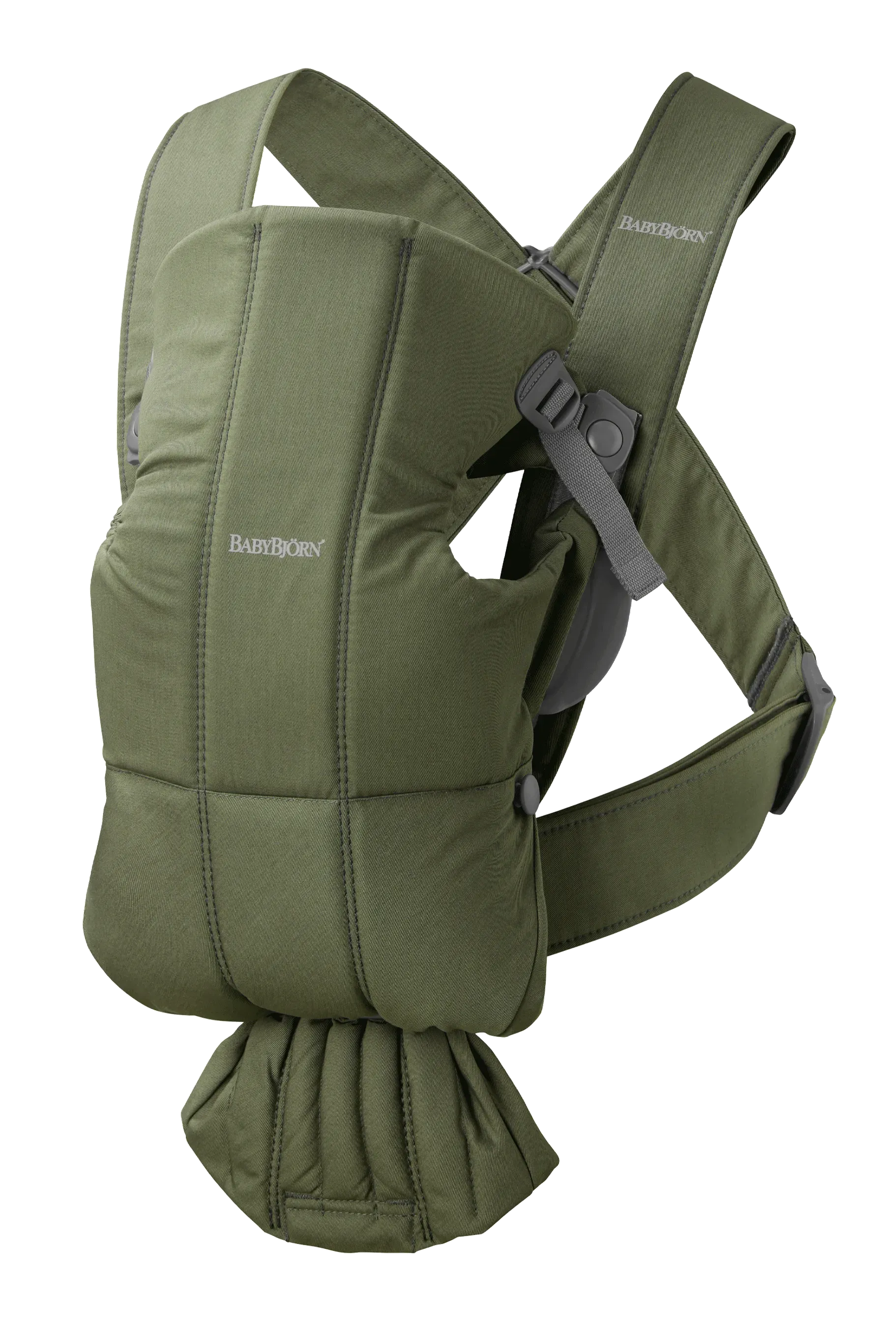 Baby Bjorn Baby Carrier Mini Woven (Dark Green)