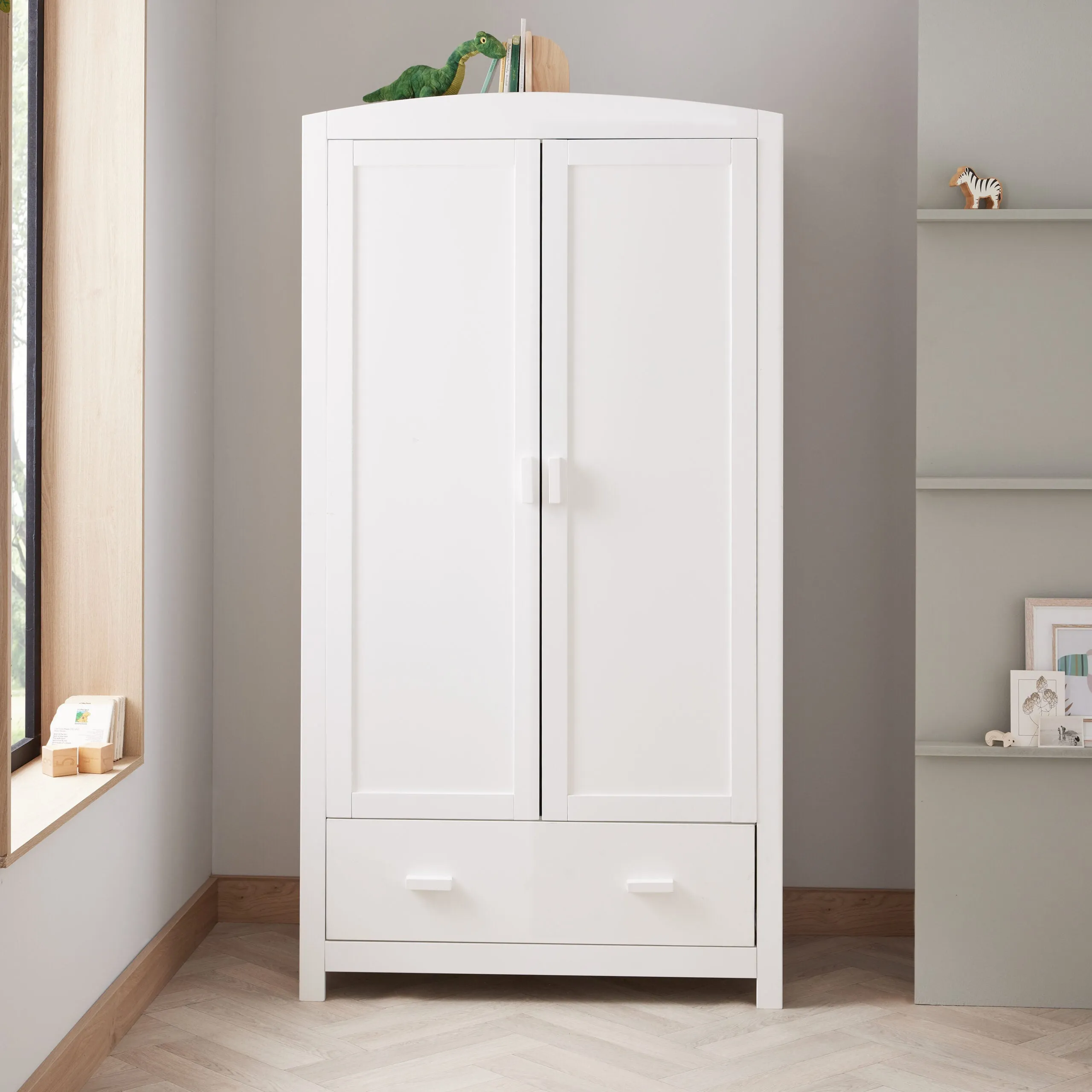 Babymore Aston 3 Piece Room Set - White