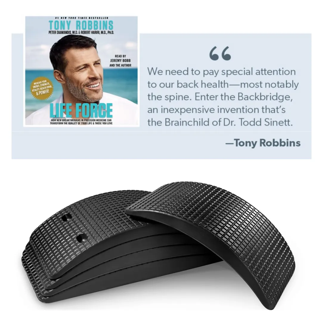 Backbridge   Three Weeks To A Better Back book by Dr. Todd Sinett