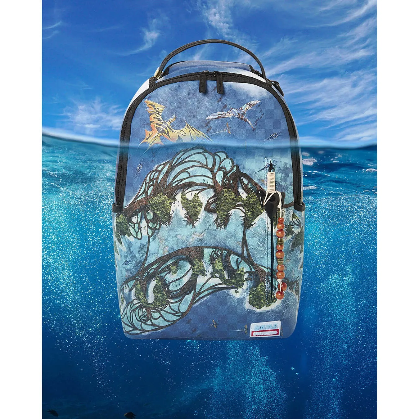 Batoh Sprayground Avatar Shark Island Lagoon Sea Backpack modrý