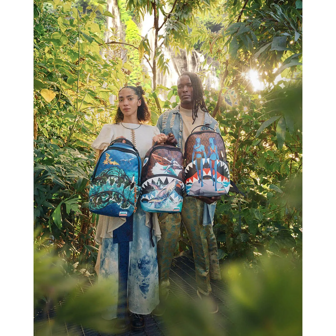 Batoh Sprayground Avatar Shark Island Lagoon Sea Backpack modrý