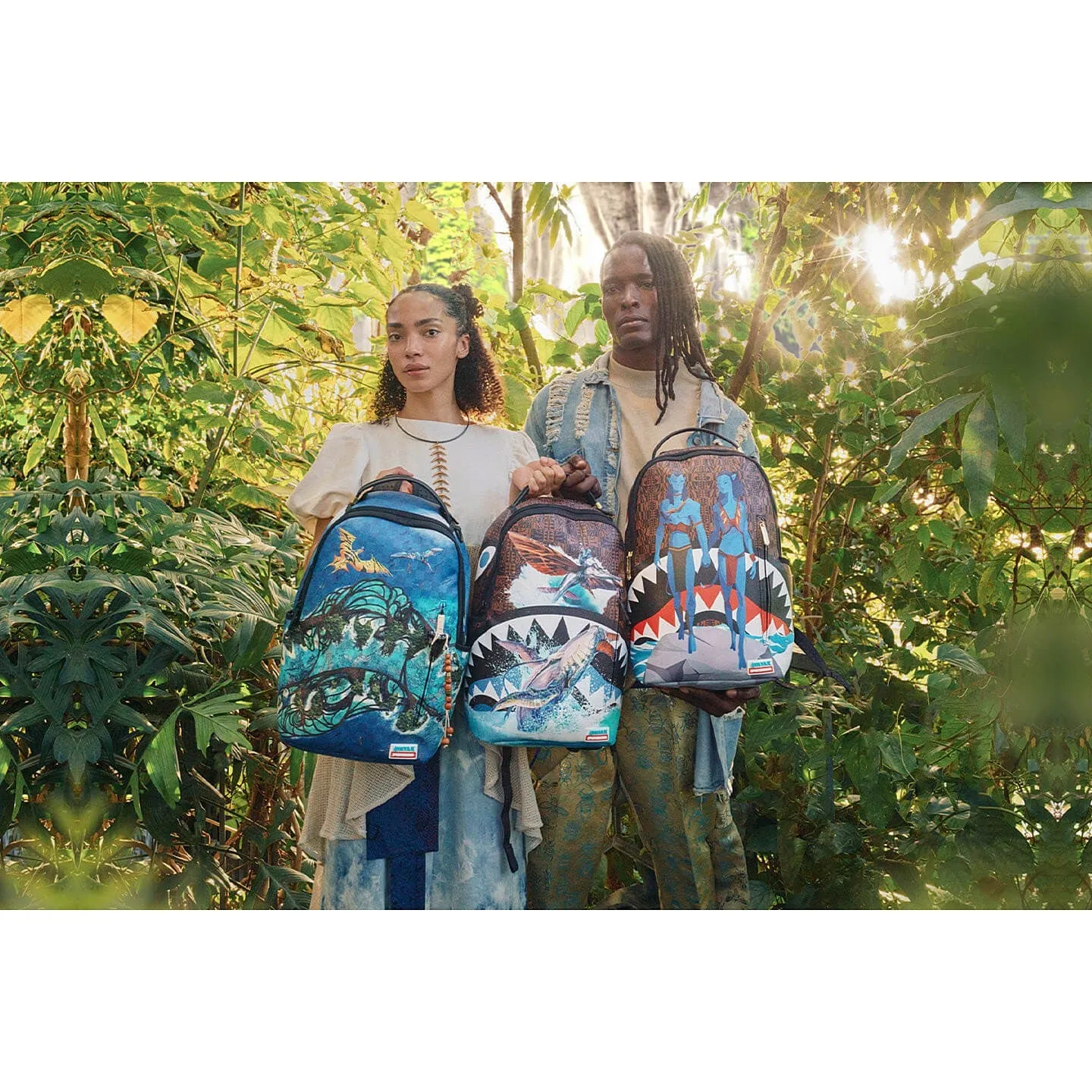 Batoh Sprayground Avatar Shark Island Lagoon Sea Backpack modrý