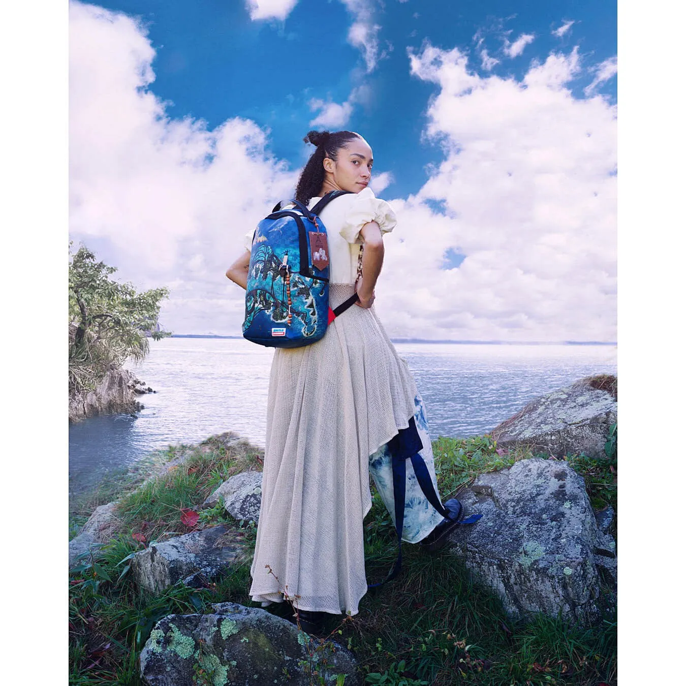 Batoh Sprayground Avatar Shark Island Lagoon Sea Backpack modrý