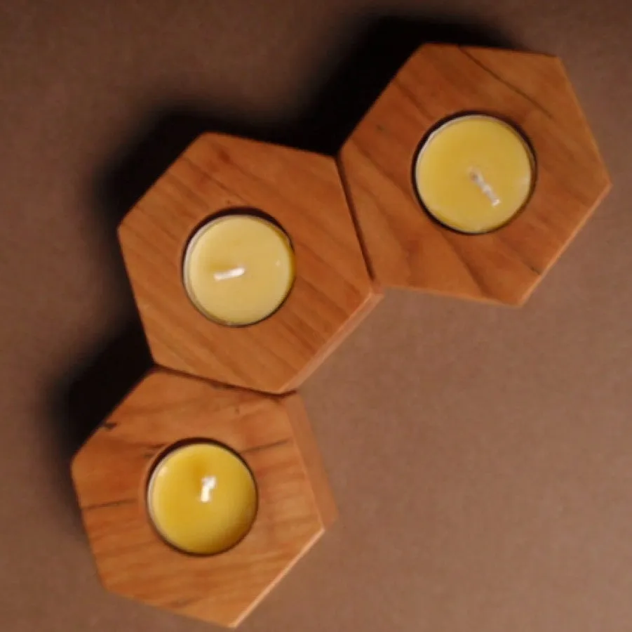 beehive modular candle holder