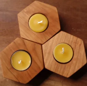 beehive modular candle holder