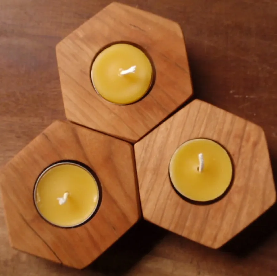 beehive modular candle holder