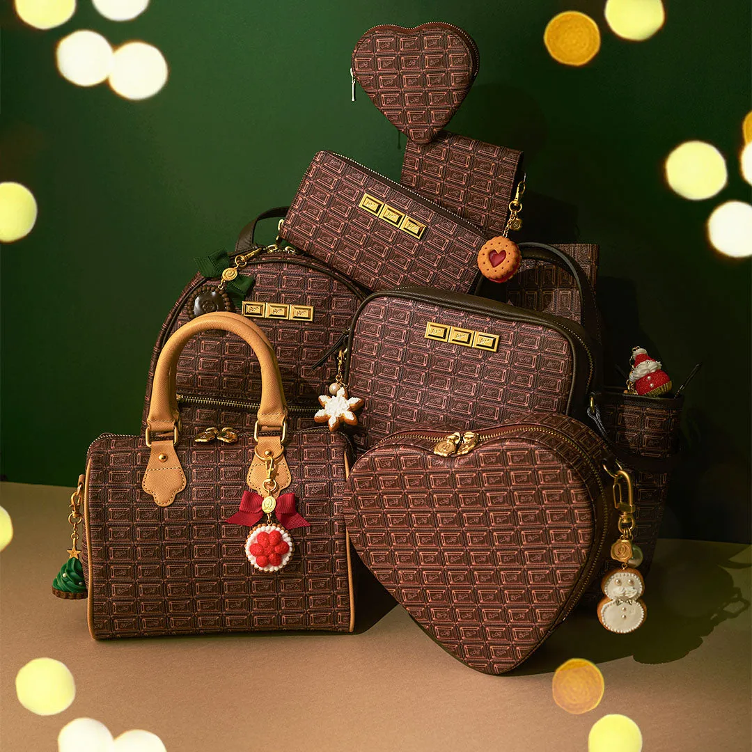 Bitter Chocolate Zip Around Leather Long Wallet【Japan Jewelry】