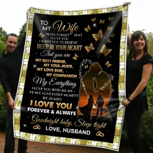 Blanket - To My Wife - Never Forget That I Love You  - CO98