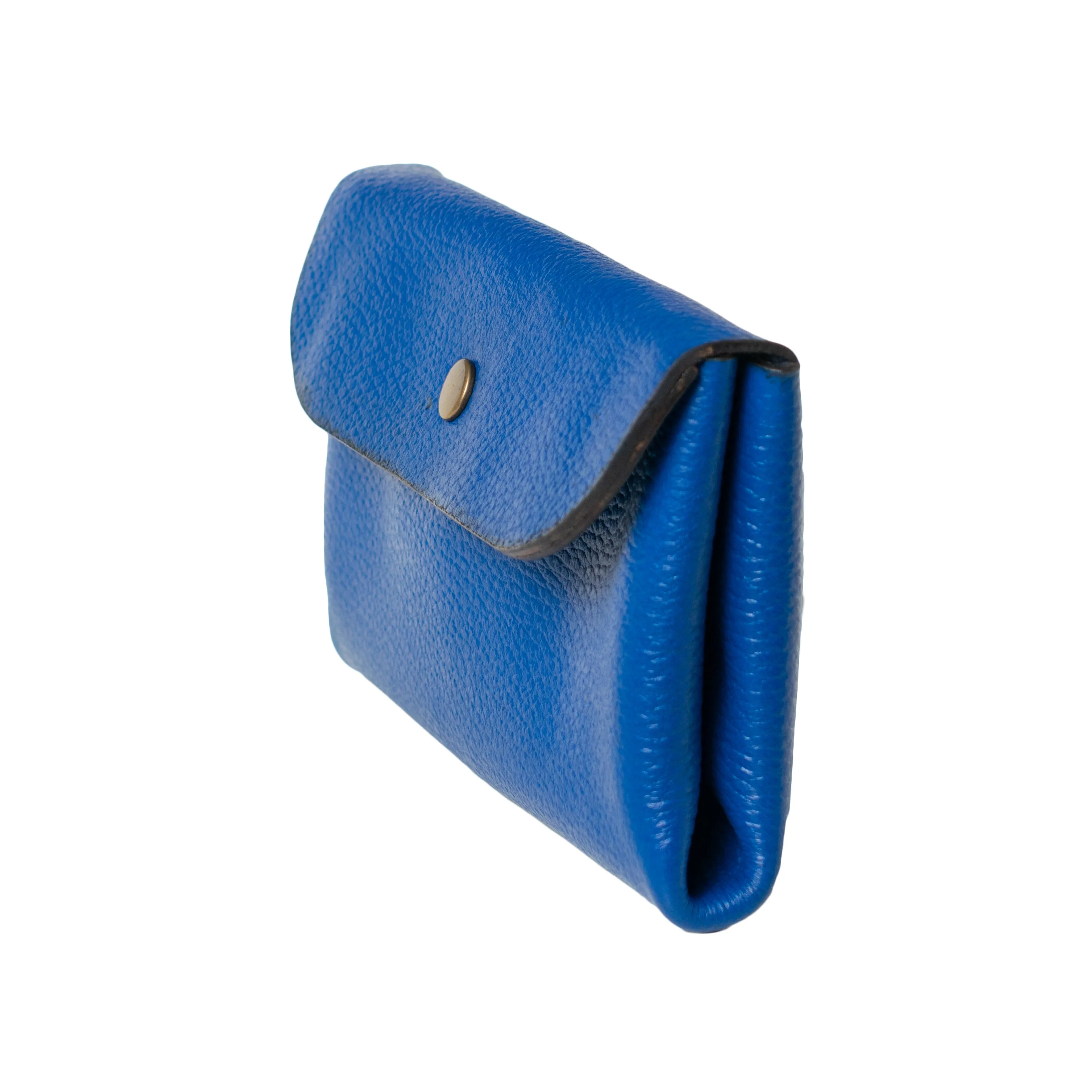 Blue Big-Mouth Wallet