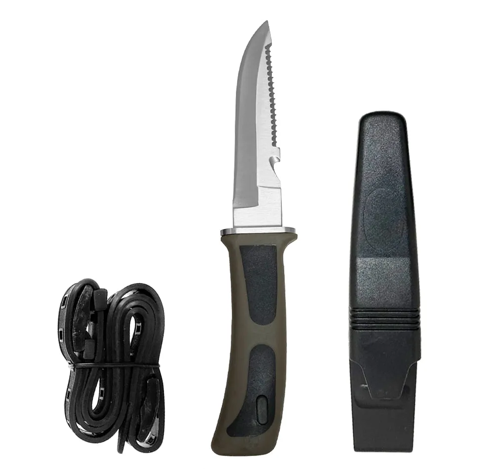 Blue Explorer Divers Knife