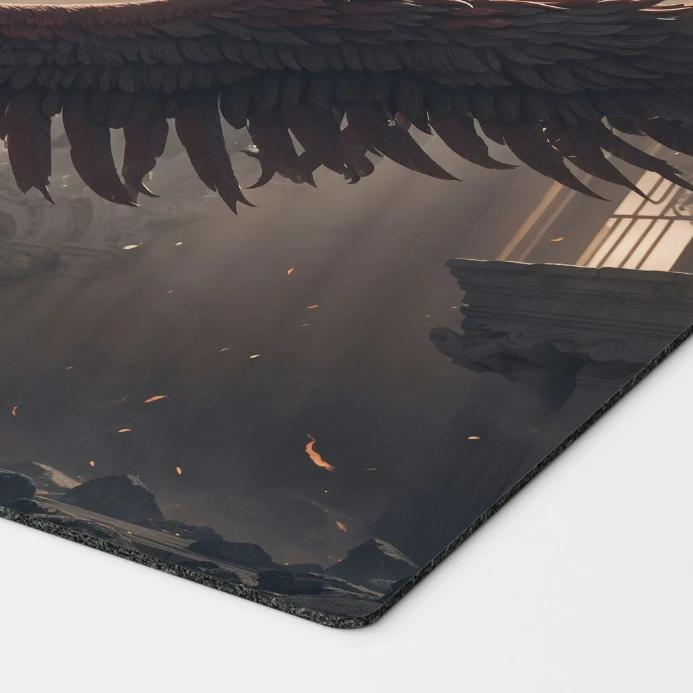 Boros Angel Playmat | 24"x14" Magic the Gathering Red White MTG