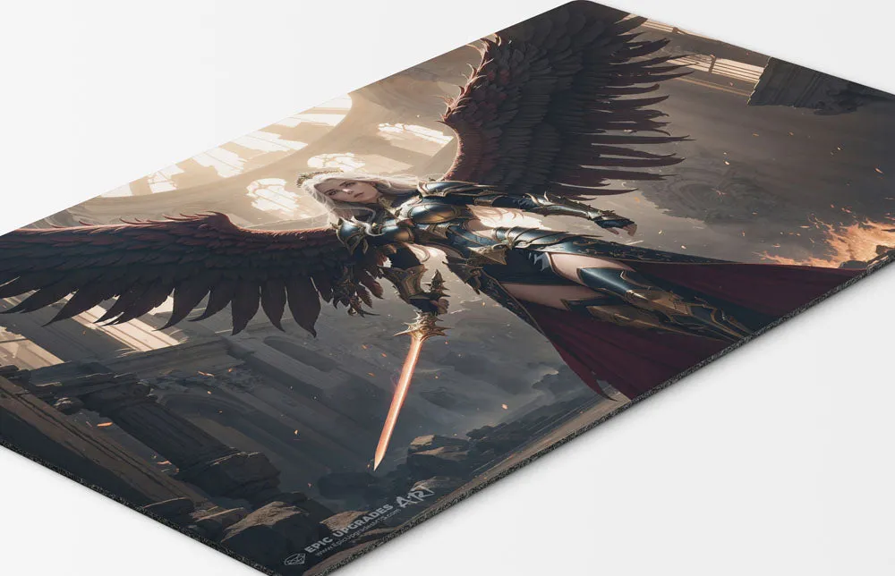 Boros Angel Playmat | 24"x14" Magic the Gathering Red White MTG