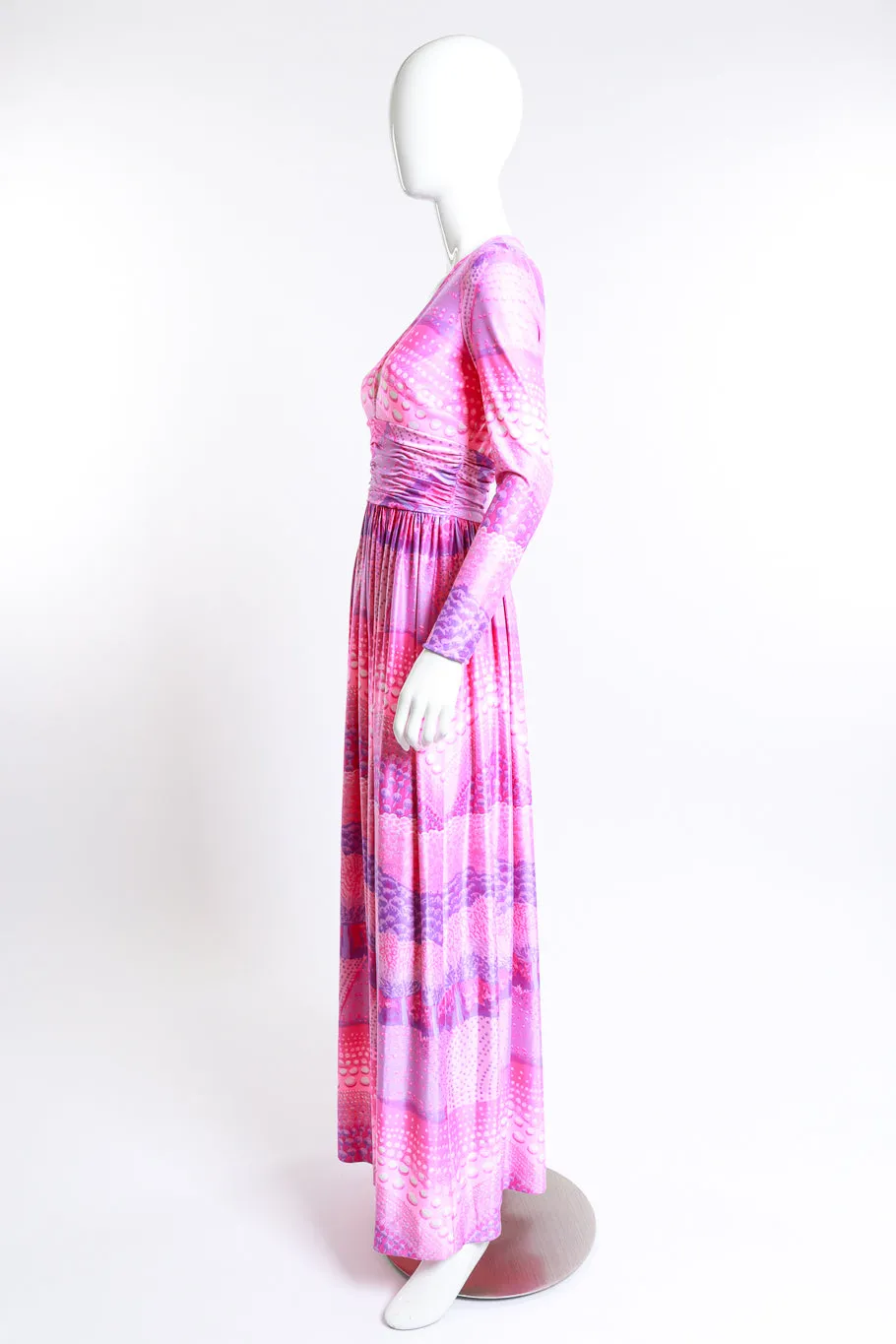 Botanic Bubble Maxi Dress