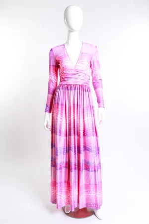 Botanic Bubble Maxi Dress