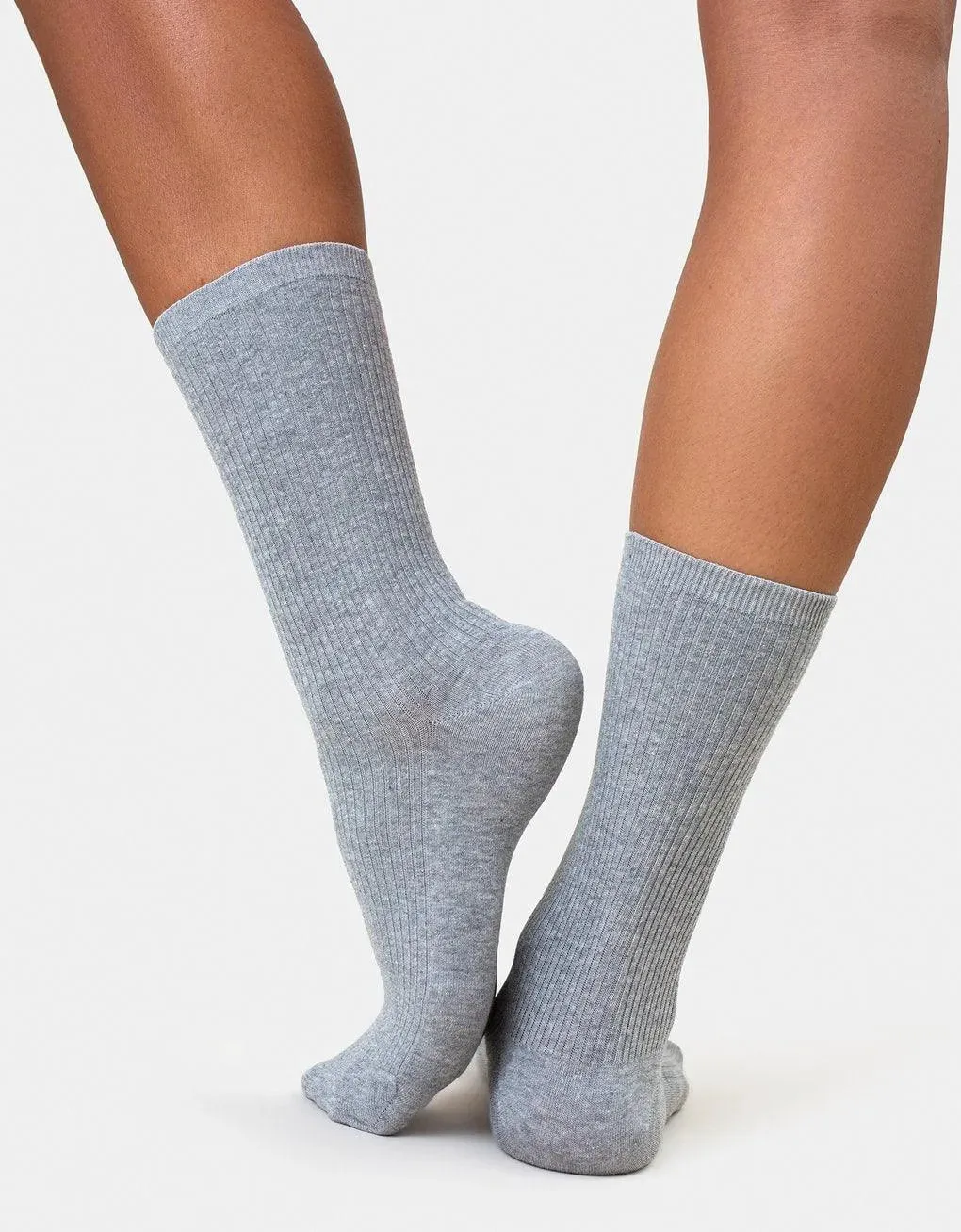 Calcetín Colorful Standard Clásico Orgánico Mujer - Heather Grey