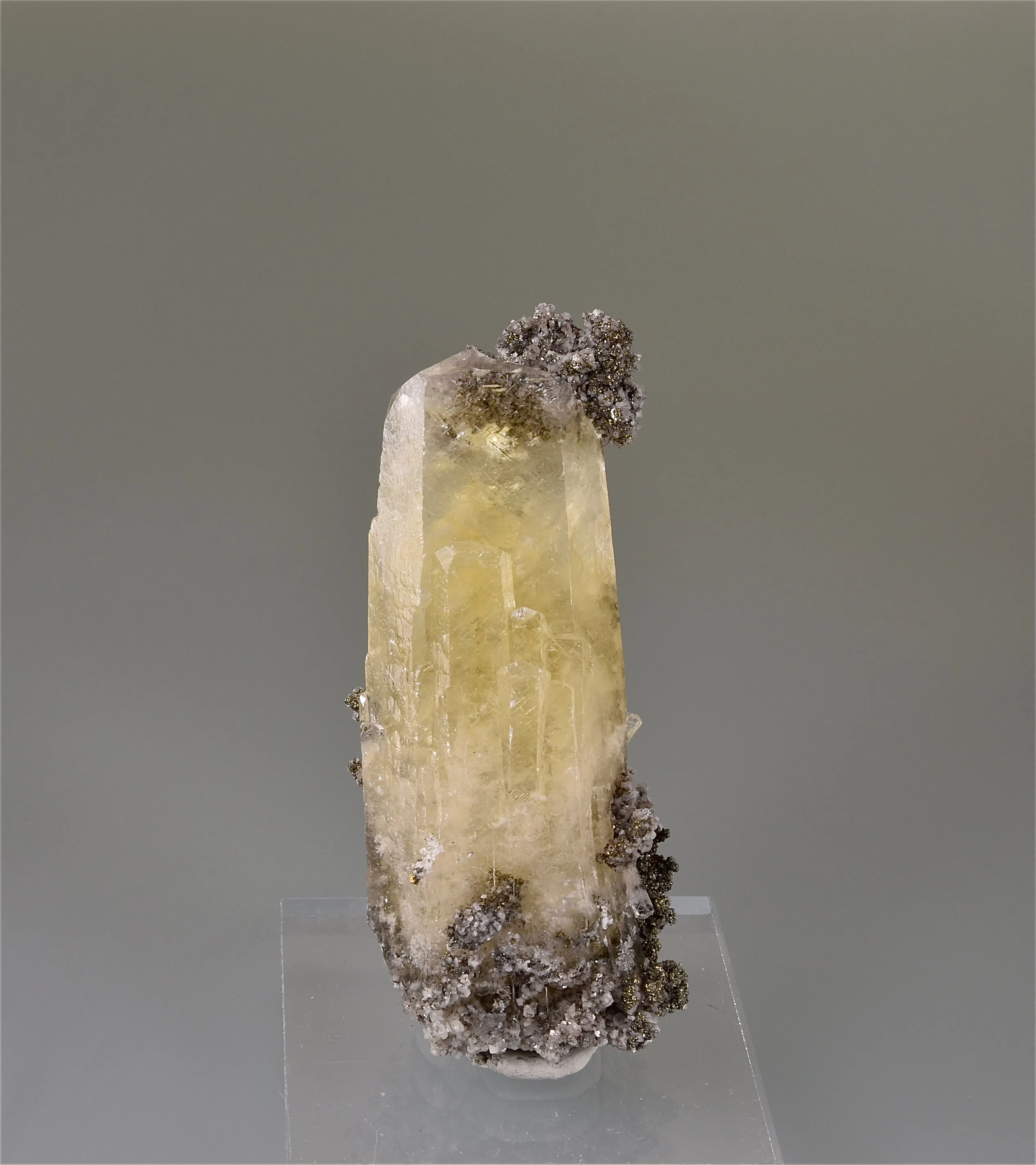 Calcite, Sweetwater Mine, Viburnum Trend, Missouri Small cab 2 x 3 x 7 cm $15. Online 3/13