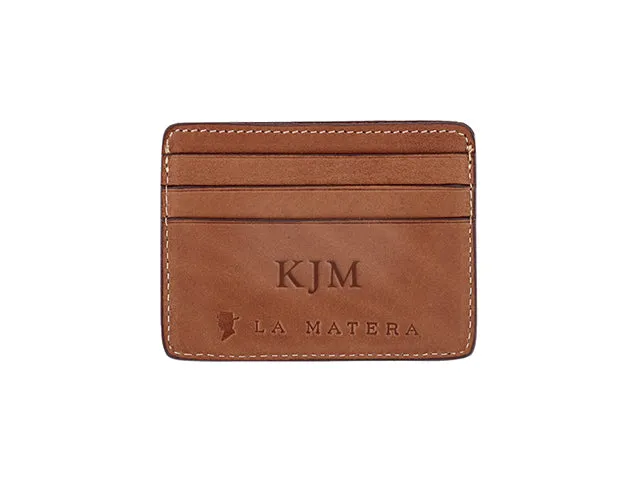 Card Wallet Monogram Custom Design