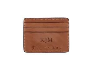 Card Wallet Monogram Custom Design
