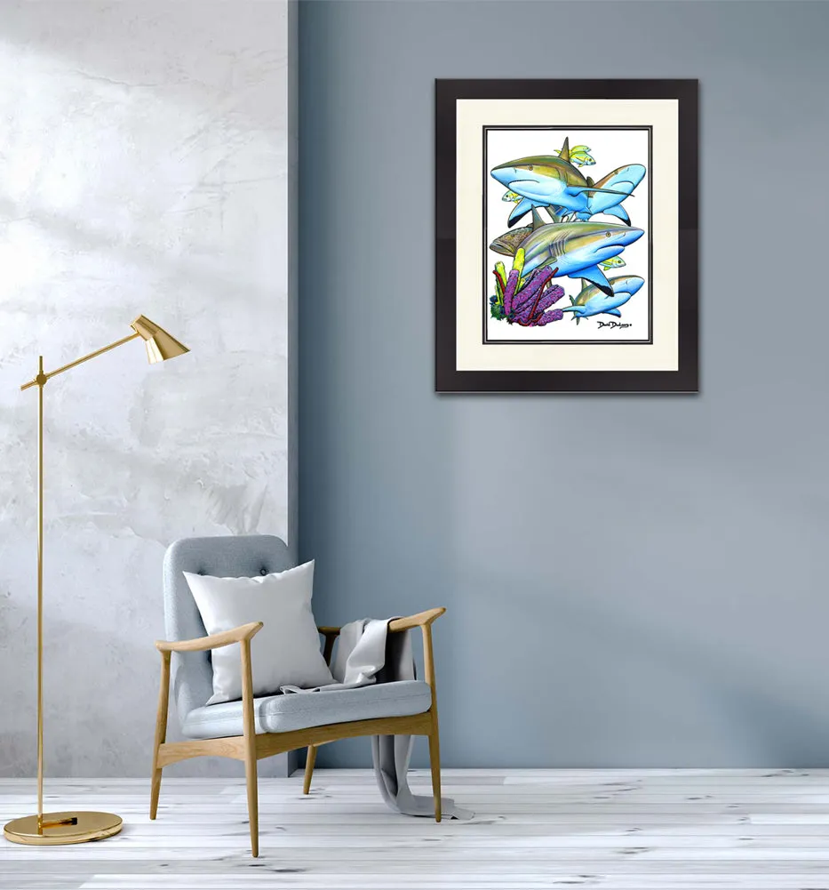 Caribbean Reef Sharks Original