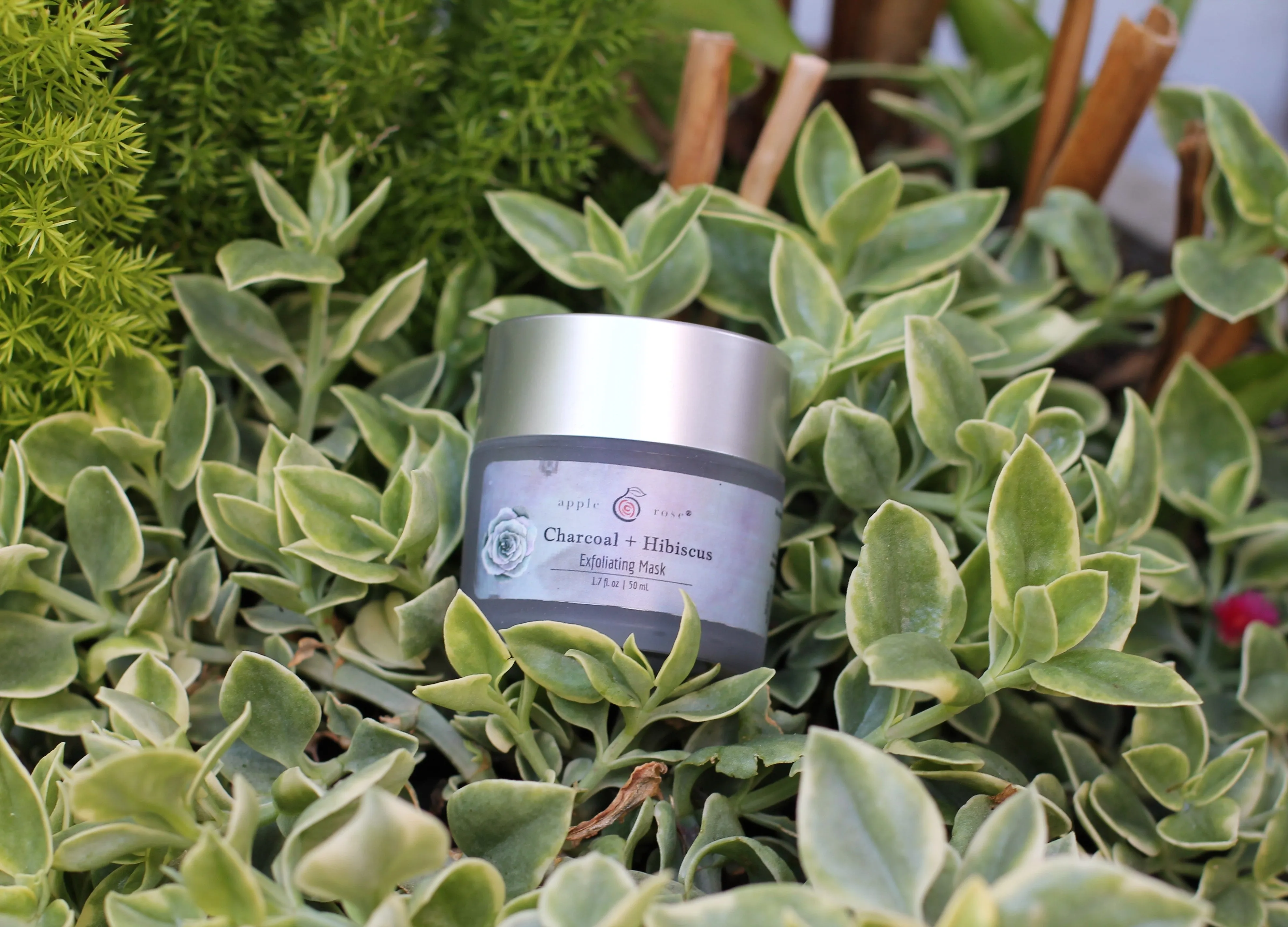 Charcoal Hibiscus Exfoliating Mask