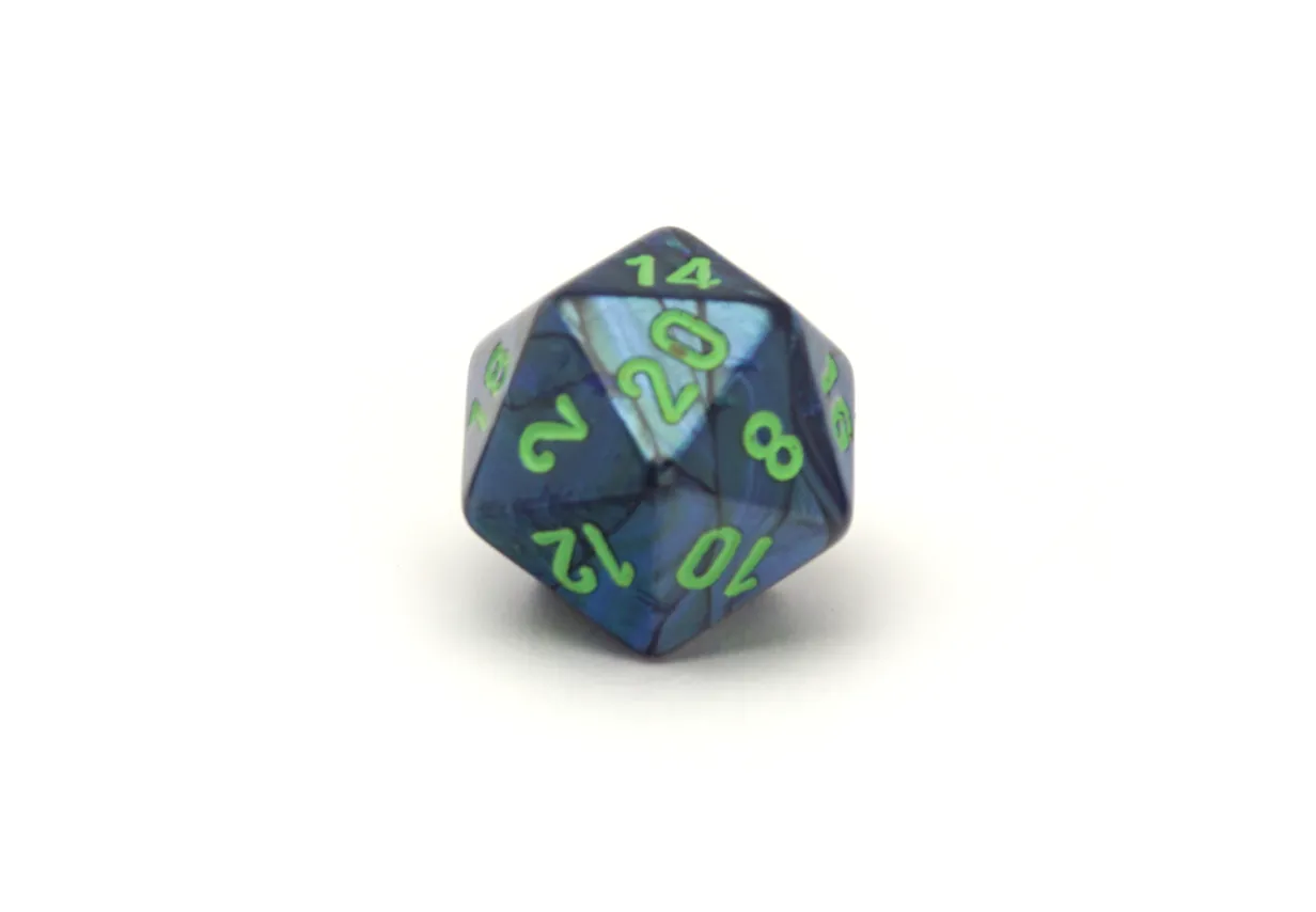Chessex Lustrous | Dark Blue