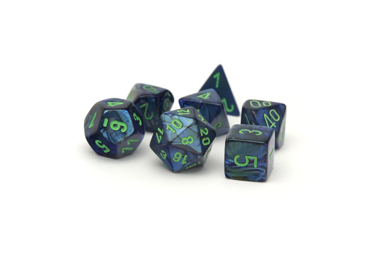 Chessex Lustrous | Dark Blue