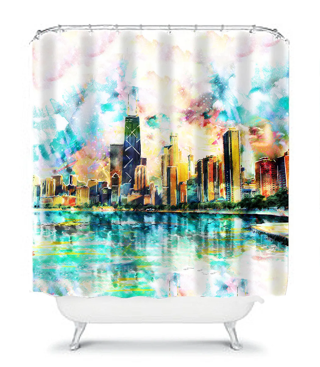 Chicago Art Print, Skyline Canvas