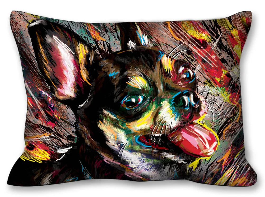 Chihuahua Art, Dog Painting, Pet Art