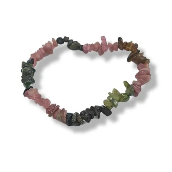 Chip Bracelet Mixed Tourmaline