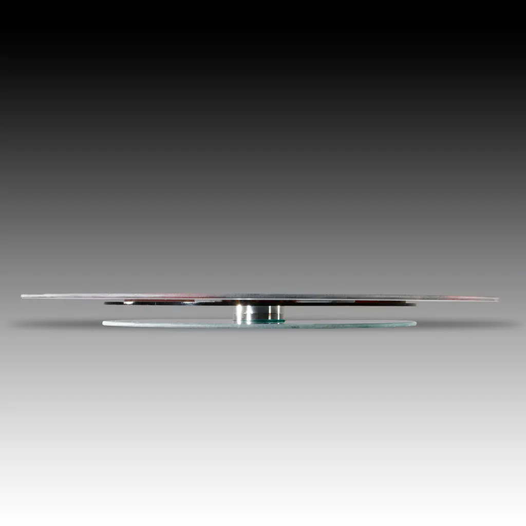 Coffee Time <br>Glass Table Spinner 17.75"