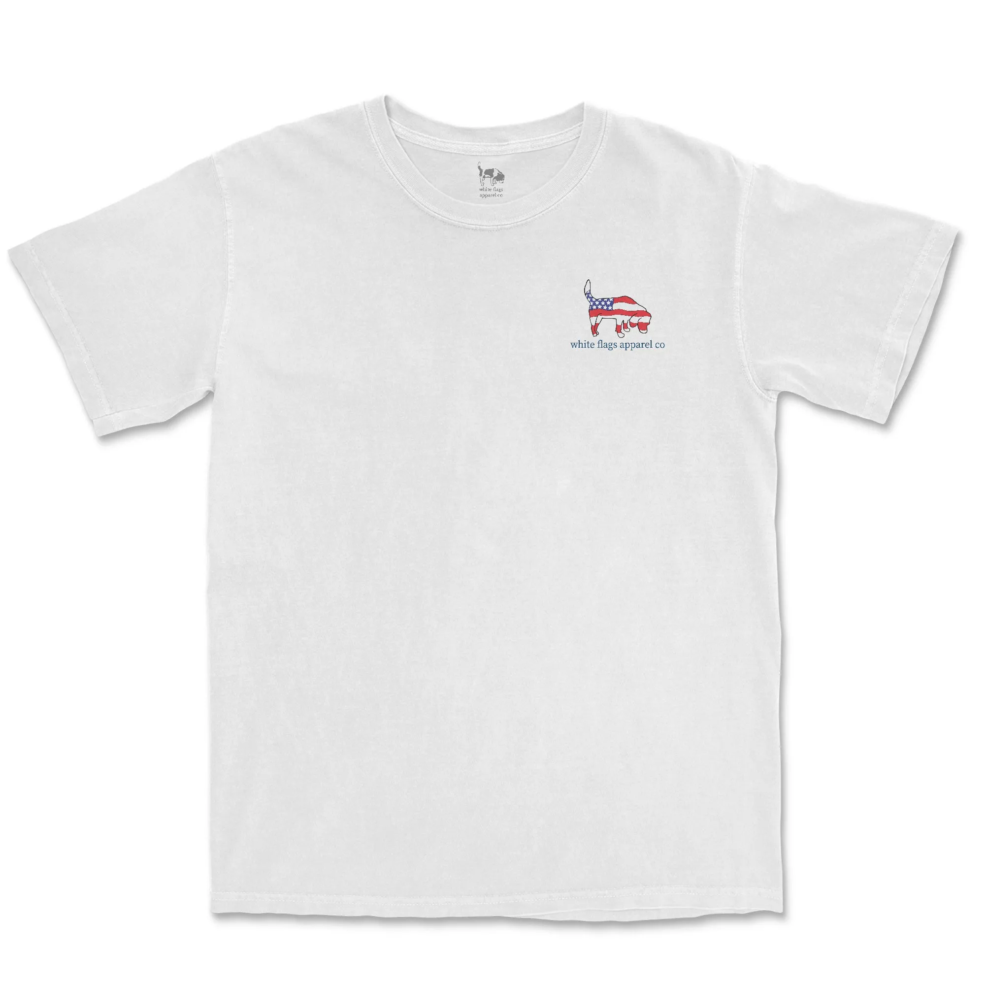 Color Fill Tee - Short Sleeve - American Flag