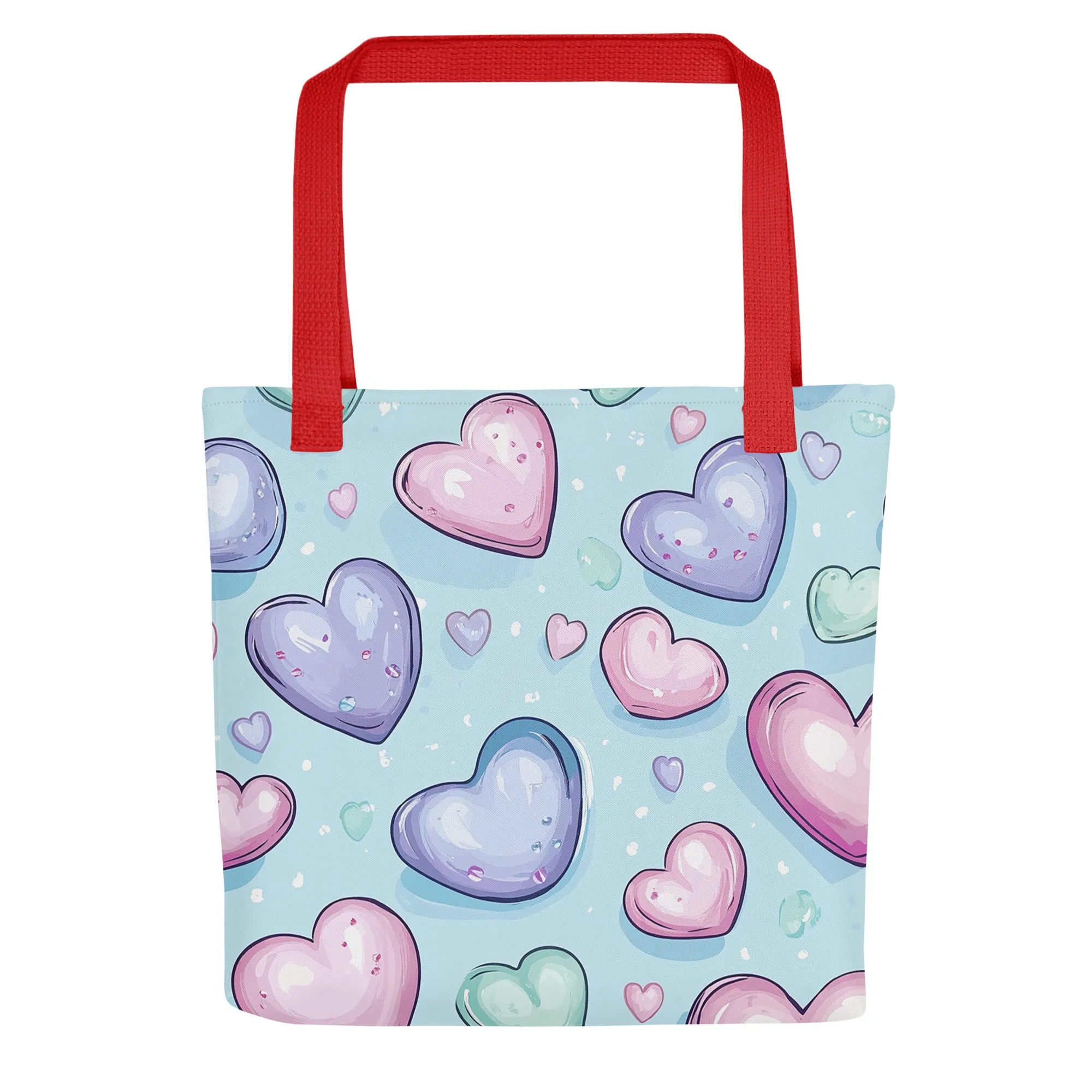 Colorful Hearts - Tote Bag