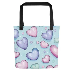 Colorful Hearts - Tote Bag