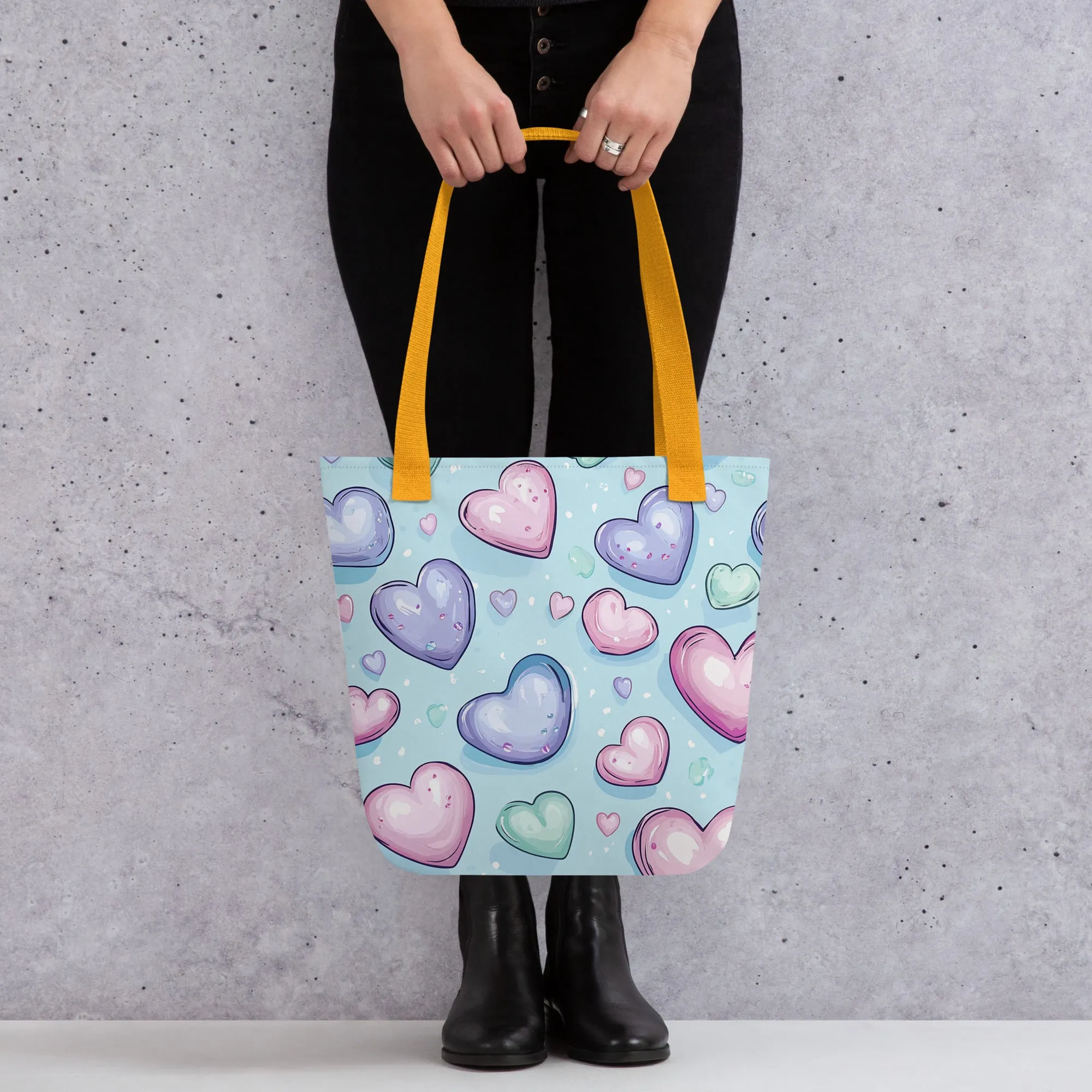 Colorful Hearts - Tote Bag