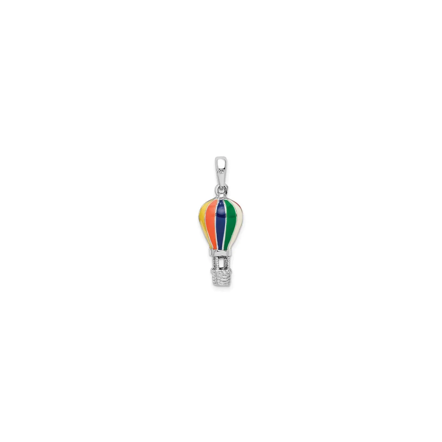 Colorful Hot Air Balloon Pendant