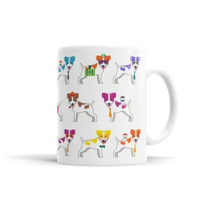 Colorful Jack Russell Terrier Mug